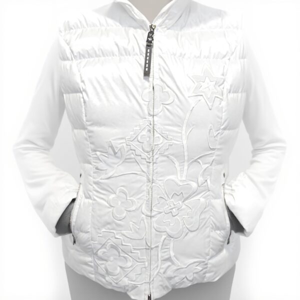 Piumino invernale da sci Bogner CYRA D donna bianco