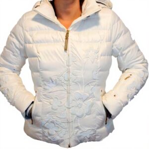 Piumino invernale da sci Bogner CYRA D donna bianco