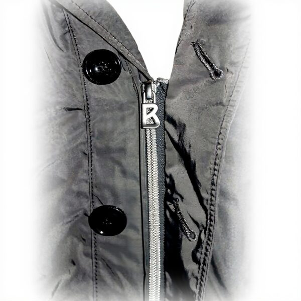 Giacca Bogner David uomo grigio nero blouson poliestere