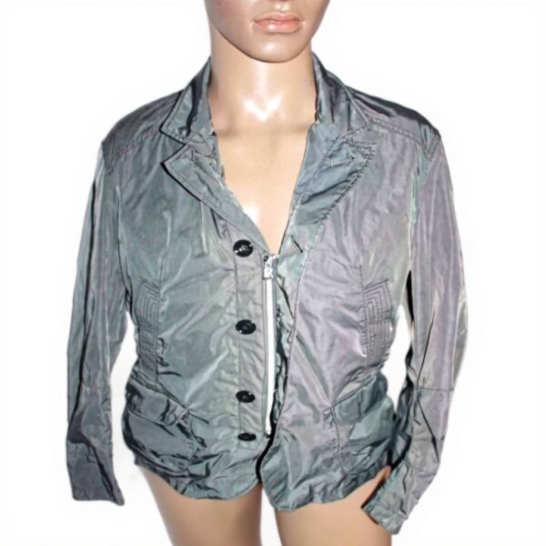 Giacca Bogner David uomo grigio nero blouson poliestere