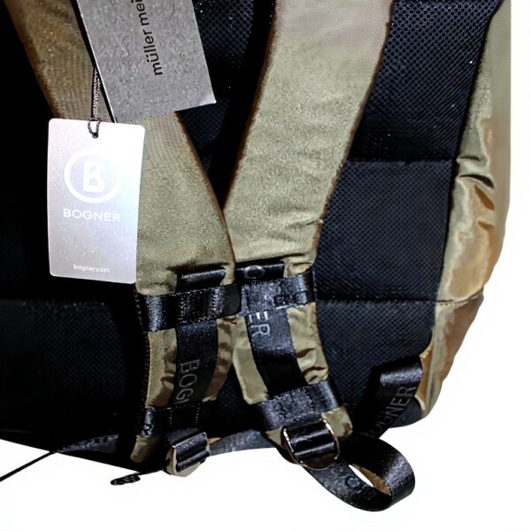 Zaino Bogner Klosters Econyl Leon oliva verde nero casual