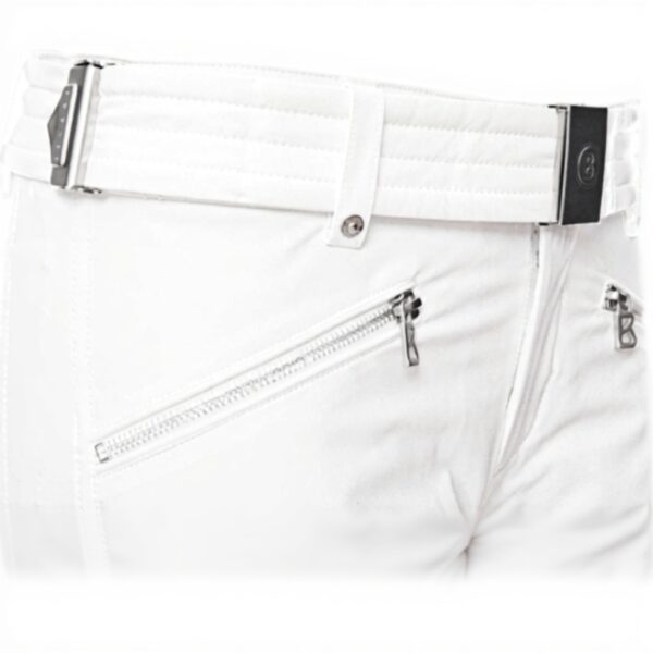 Pantaloni da Sci Bogner Franzi Bianco Donna Impermeabile