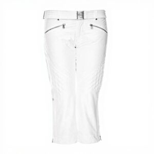 Pantaloni da Sci Bogner Franzi Bianco Donna Impermeabile