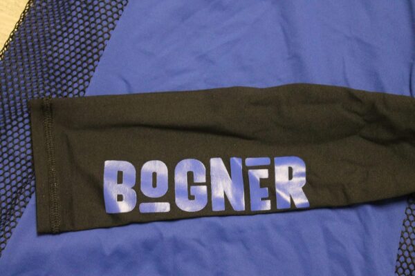 Felpa da sci Bogner Rafaela donna nero blu spandex-2