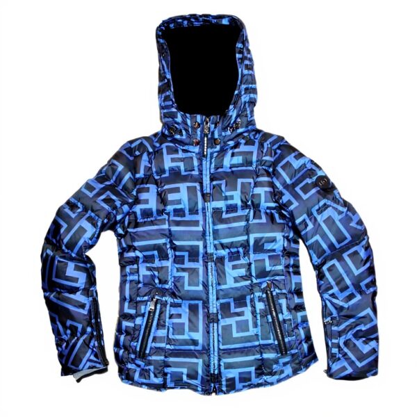 Giacche sci donna Bogner Sanne-D Allover Print 405