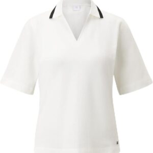 Polo Donna Bogner WILKA Tessuto Pregiato Collo V-0