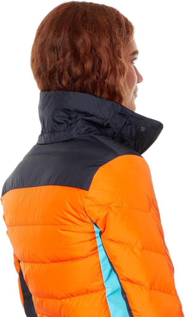 Farina 3-D Stivali Donna Piumino Nylon Arancione-2