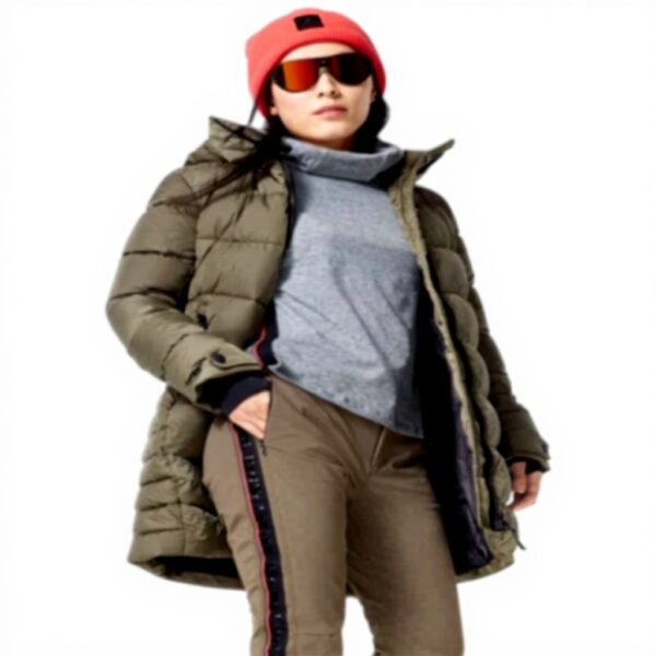 Pantaloni escursionismo donna Fire Ice ARKA Verde taglia 38