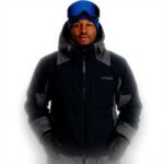 Giacche da sci Spyder Contact Jacket Uomo Nero Navy