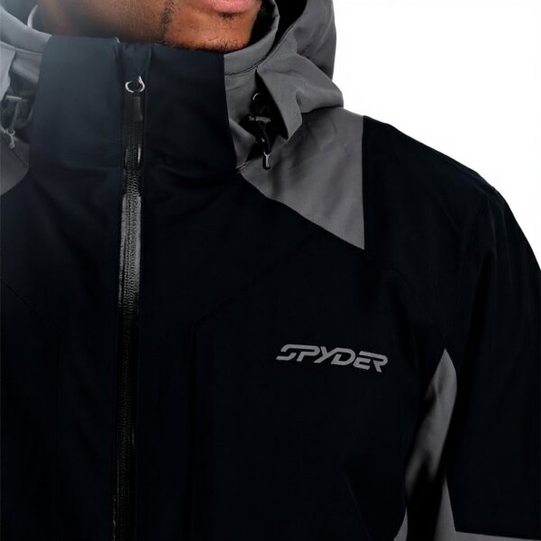 Giacche da sci Spyder Contact Jacket Uomo Nero Navy