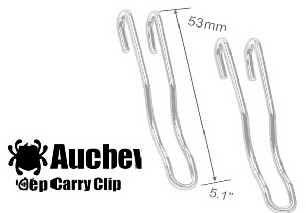 Clip da tasca titanio EDC coltello accessori outdoor Generic