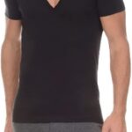 Maglietta intima uomo 2XIST cotone Pima slim fit V-0