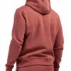 Felpa Bordeaux Uomo Airness Drake Cotone Manica Lunga