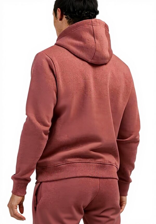 Felpa Bordeaux Uomo Airness Drake Cotone Manica Lunga