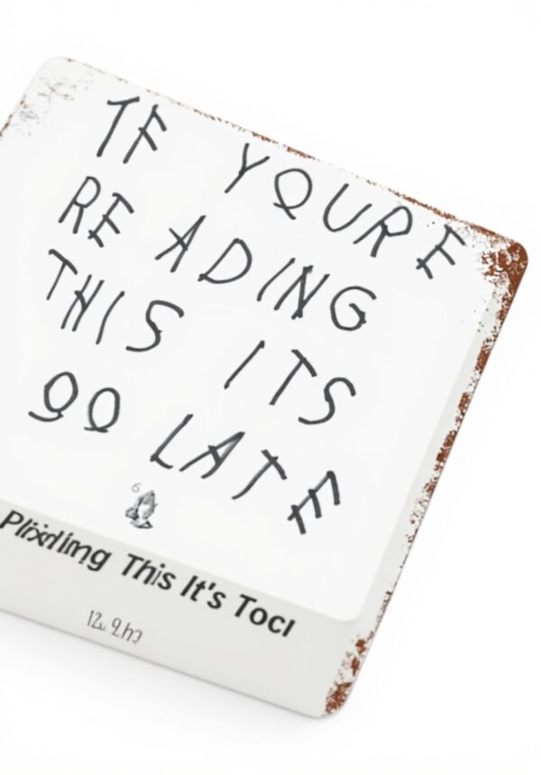 Poster decorativo Aubrey Drake Graham foglio di ferro 40x30