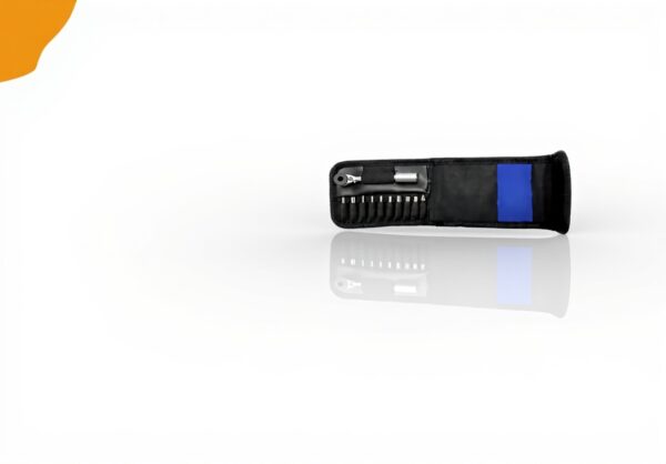 Cricchetto 14 BikeBroz set punte bici viaggio acciaio