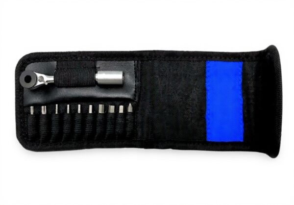 Cricchetto 14 BikeBroz set punte bici viaggio acciaio