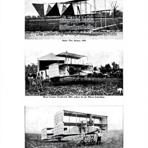 Fotografia Biller Antik Triidecker Boker Henri Farman Goupy