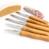 Coltello da cucina Böker lama acciaio manico legno ulivo