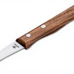 Coltello da cucina Böker lama acciaio manico legno ulivo