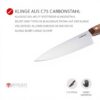 Coltello da Chef Boker piccolo acciaio manico legno