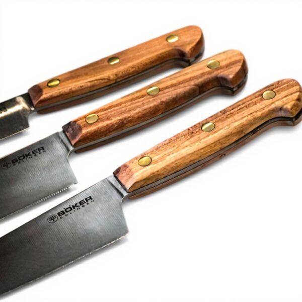 Coltello da Chef Boker piccolo acciaio manico legno