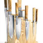 Blocco portacoltelli Böker legno olivo design funzionale