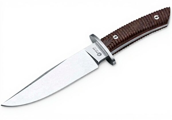 Böker Arbolito Esculta Coltello Lama Fissa Ebano Caccia