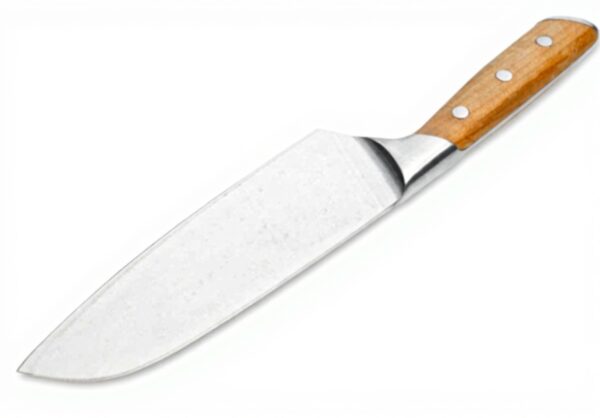 Coltello Santoku Böker Forge Wood acciaio legno cucina