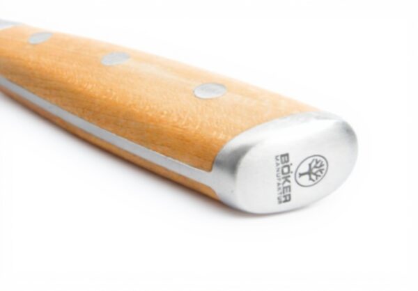 Coltello Santoku Böker Forge Wood acciaio legno cucina