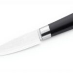 Böker Damast Coltello Nero Lama Acciaio Tascabile