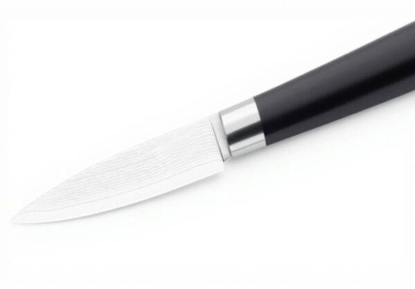 Böker Damast Coltello Nero Lama Acciaio Tascabile