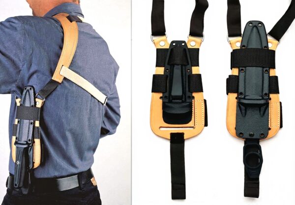 Fondina ascellare Böker Applegate-Fairbairn Kydex ambidestro