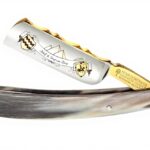 Böker rasoio manuale corno acciaio carbonio maschile