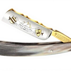 Böker rasoio manuale corno acciaio carbonio maschile