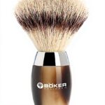 Pennello da barba Böker Manufaktur Solingen corno sintetico