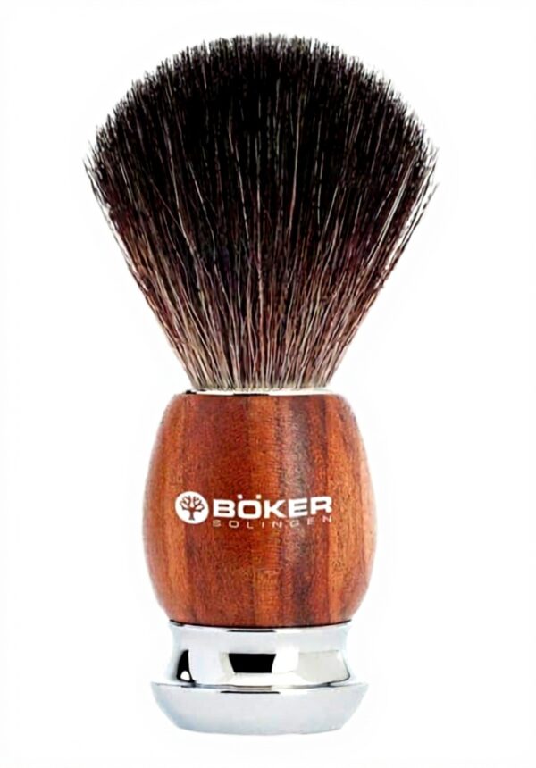 Pennello da Barba Böker Manufaktur Solingen Legno Marrone