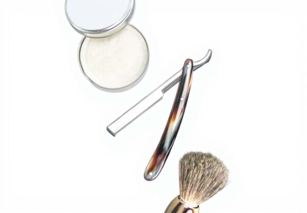 Set da rasatura Böker Manufaktur Solingen Marrone Acciaio