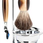 Set rasatura Böker Manufaktur Solingen resina pregiata