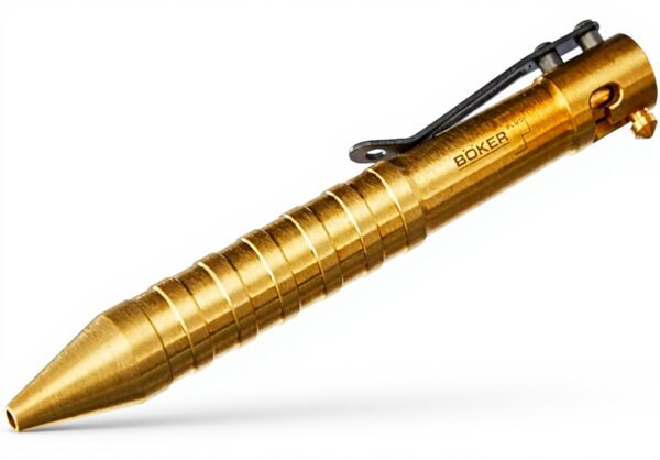 Böker Plus K.I.D. Cal .50 Penna Tattica Ottone Adulti