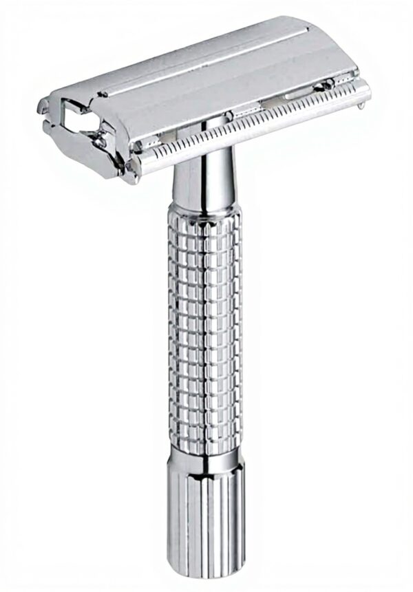 Rasoio a farfalla Böker Manufaktur Solingen cromato 6G