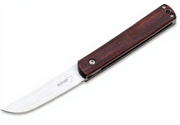BÖKER PLUS Wasabi Coltello Tascabile Lama 440C Legno