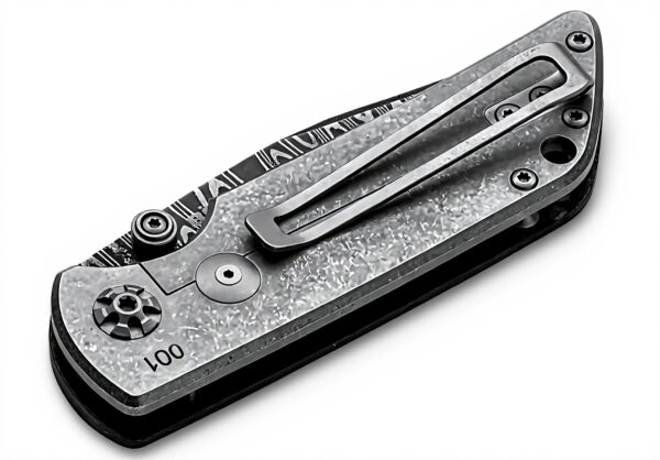 BÖKER Solingen coltello tascabile damascato M4 Sherman