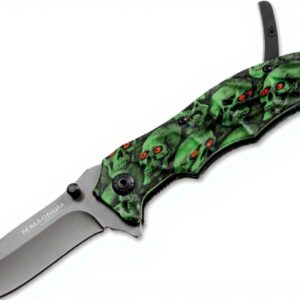 Boker Magnum Coltello Verde Lama 440 Camping Adulto