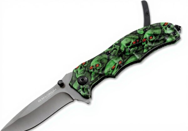 Boker Magnum Coltello Verde Lama 440 Camping Adulto