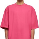 T-shirt Uomo Build Your Brand Oversize Maniche Extra Larghe-0