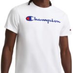 T-shirt Champion Classic Graphic Logo Uomo Bianco-0