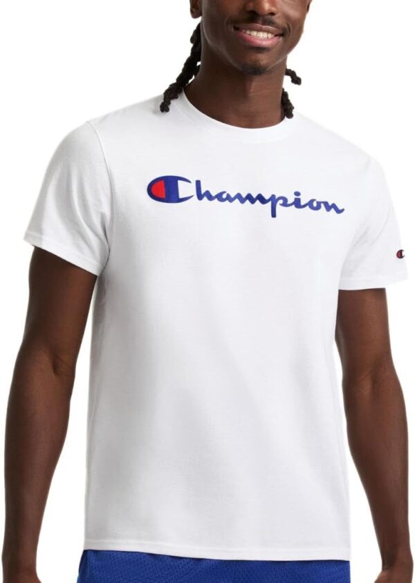 T-shirt Champion Classic Graphic Logo Uomo Bianco-0