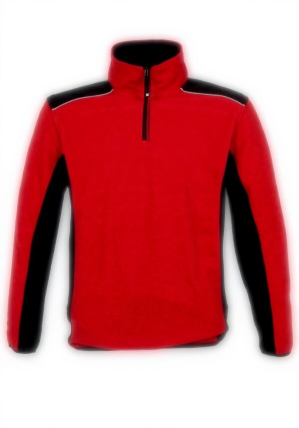 Felpa Pile Uomo Chemagliette Mezza Zip Antipilling