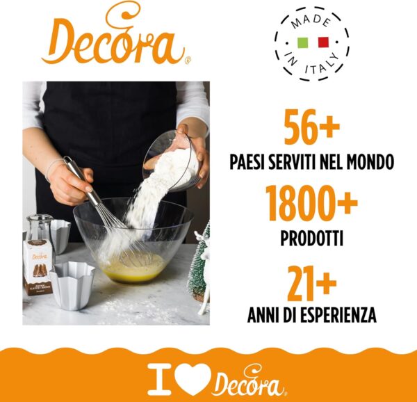 Stampo Pandoro Decora Alluminio Anodizzato 1 Kg-3
